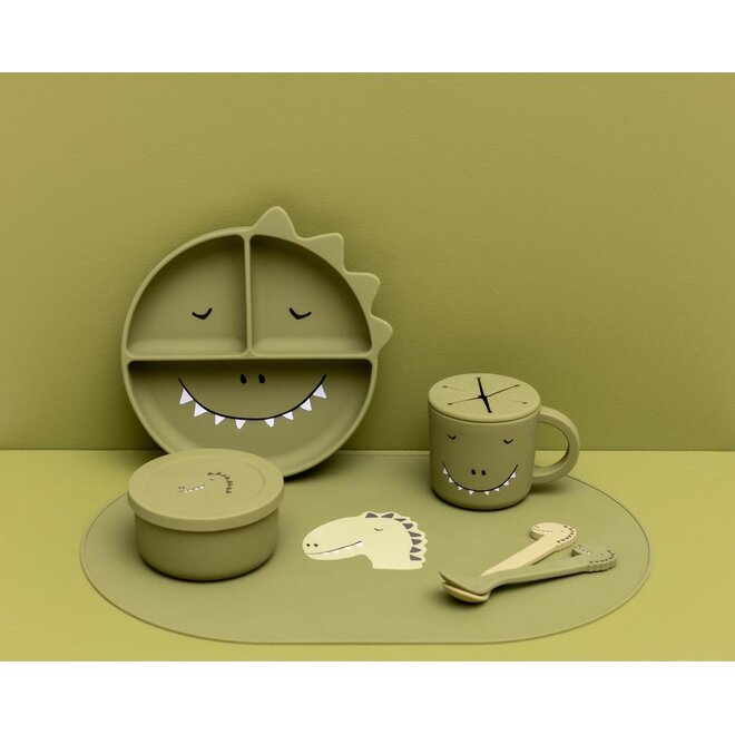 Trixie Silicone spoon 2-pack - Mr. Dino