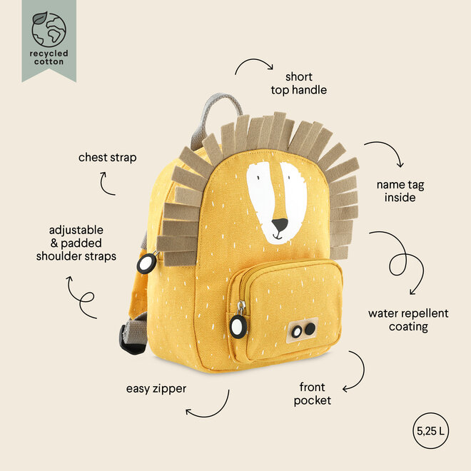 Trixie Backpack small - Mr.Lion