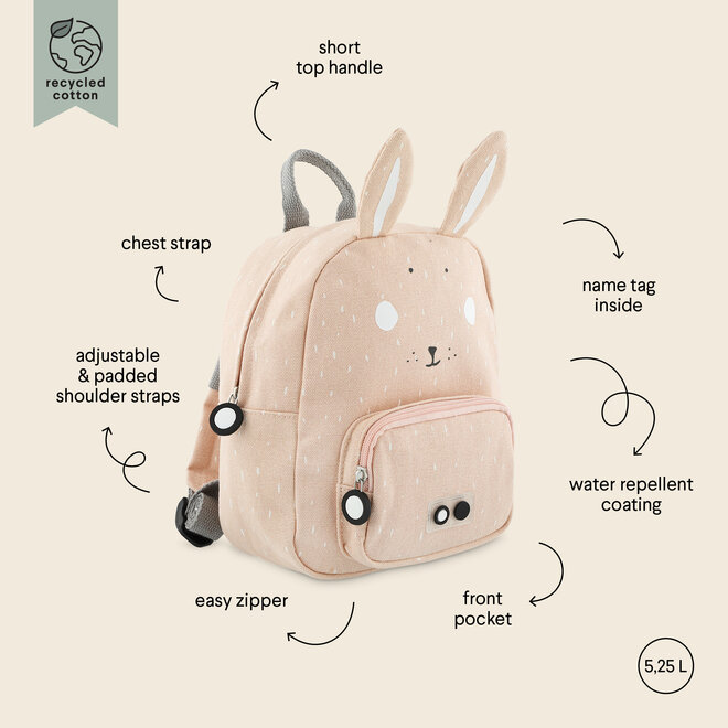 Trixie Backpack small - Mrs.Rabbit