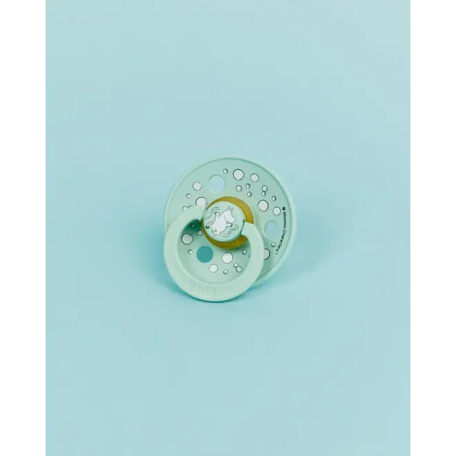 BIBS x Moomin Pacifier Colour 2 pack Dreaming Latex - Baby Pink Mix