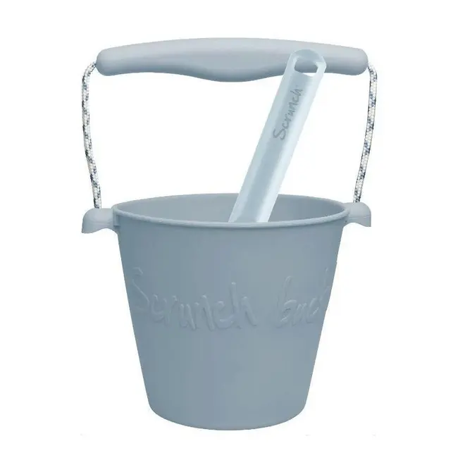 Scrunch Bucket and Spade Duck Egg Blue