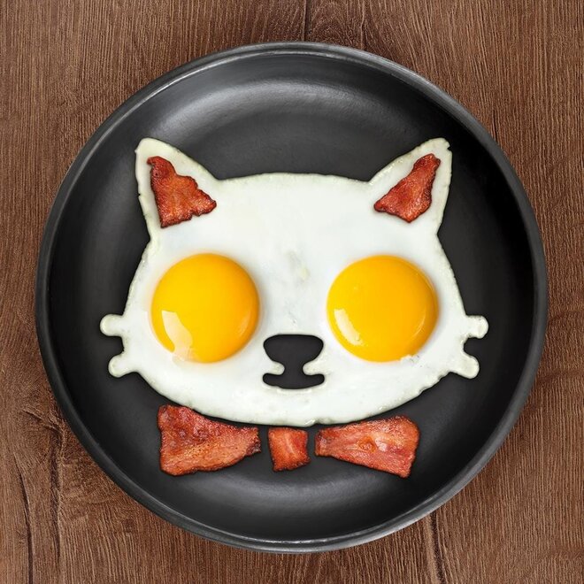 FUNNY SIDE UP-CAT - EGG MOLD