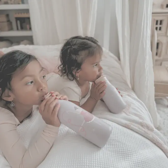 noüka Stainless Steel Drinking Bottle 10 Oz Lucie Collection - Fleur The Ballerina