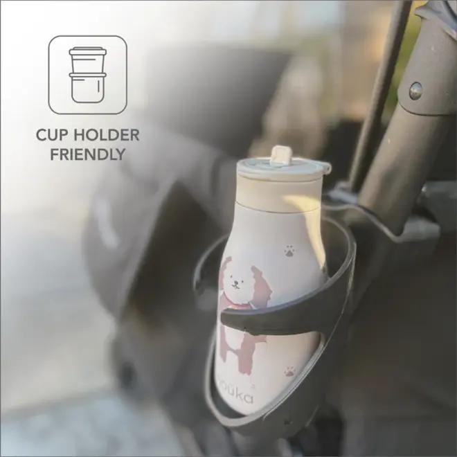 noüka Stainless Steel Drinking Bottle 10 Oz Lucie Collection - Fleur The Ballerina