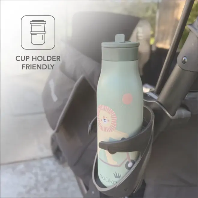 noüka Stainless Steel Drinking Bottle 16 Oz Daisy Collection - Fleur The Ballerina