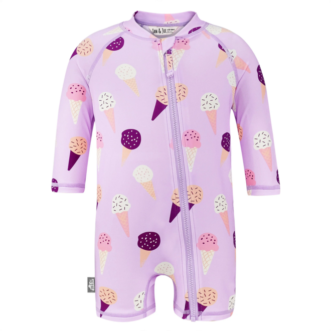 Sun & Splash 1-pc UV Jumpsuit Lavender Ice Cream