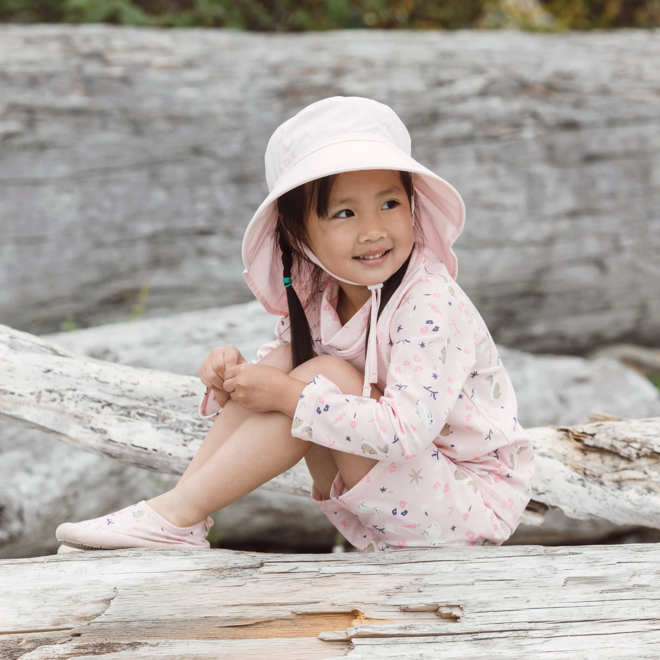 Sun & Splash LS UV Top Bunny Flowers