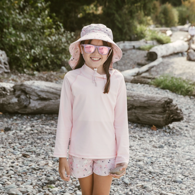 Sun & Splash LS UV Top Soft Pink