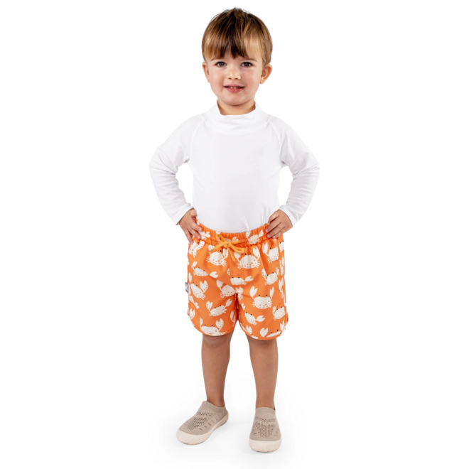 Sun & Splash UV Swim Short Crabby Crab