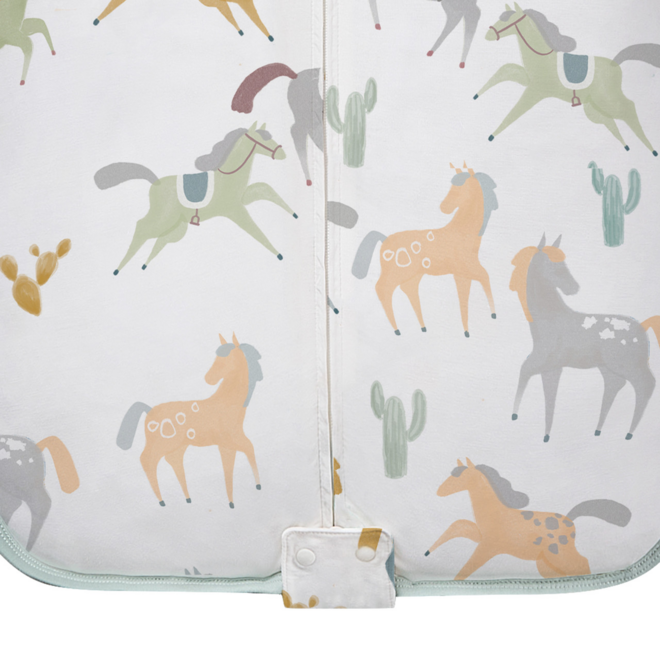 0.5 TOG Swaddle Sleep Bag Pony Express 0-6M