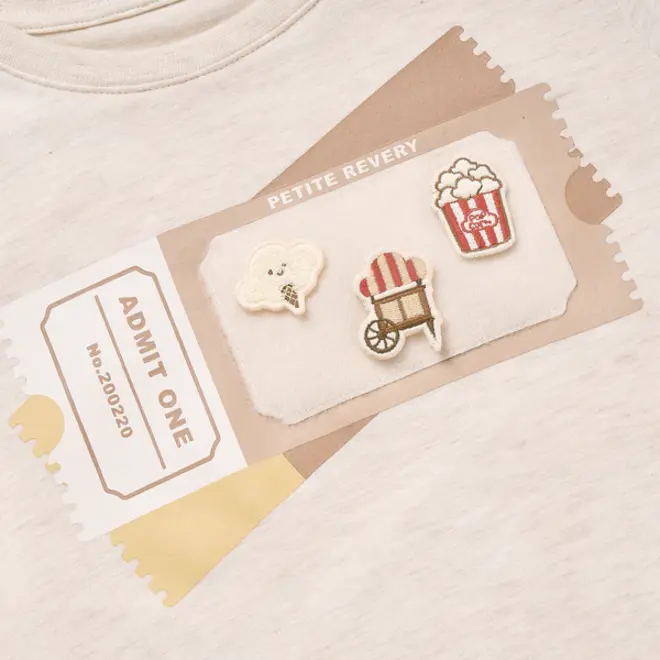 Short Sleeve Velcro Tee Nimbus Cloud