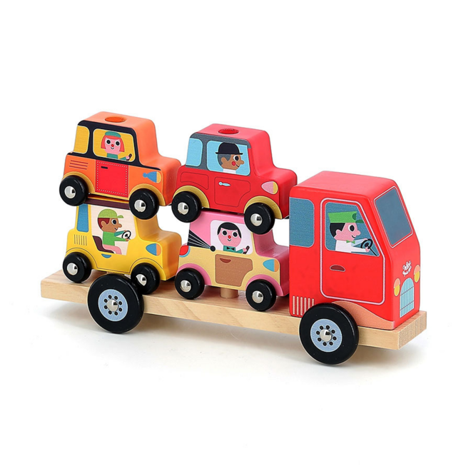 Vilac Stacking Cars by Ingela P Arrhenius