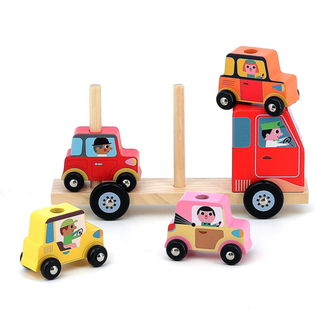 Vilac Stacking Cars by Ingela P Arrhenius