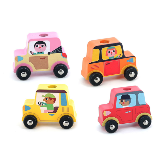 Vilac Stacking Cars by Ingela P Arrhenius