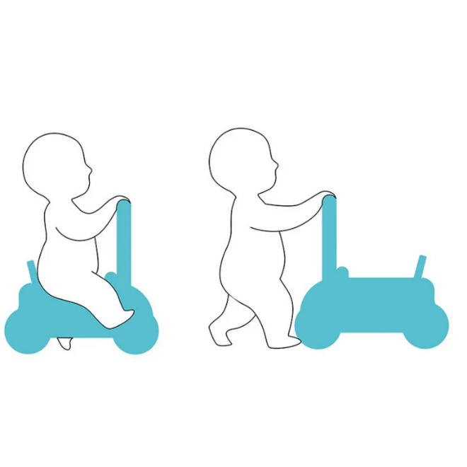 Vilac 3 in 1 Push Along Trolley