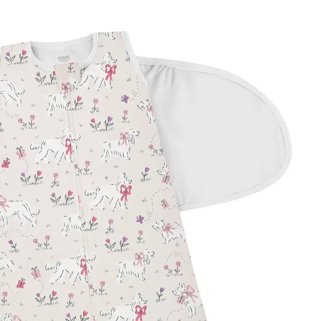 1.0 TOG Swaddle Sleep Bag Doggie Meadow