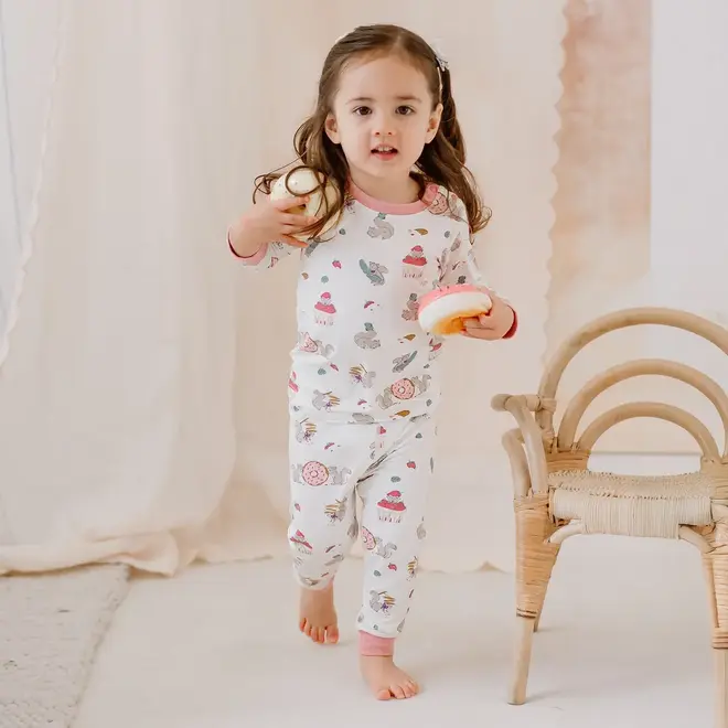 Long Sleeve PJ Set Very Squirrelly