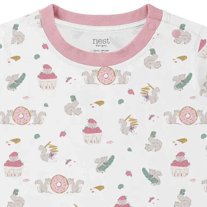 Long Sleeve PJ Set Very Squirrelly