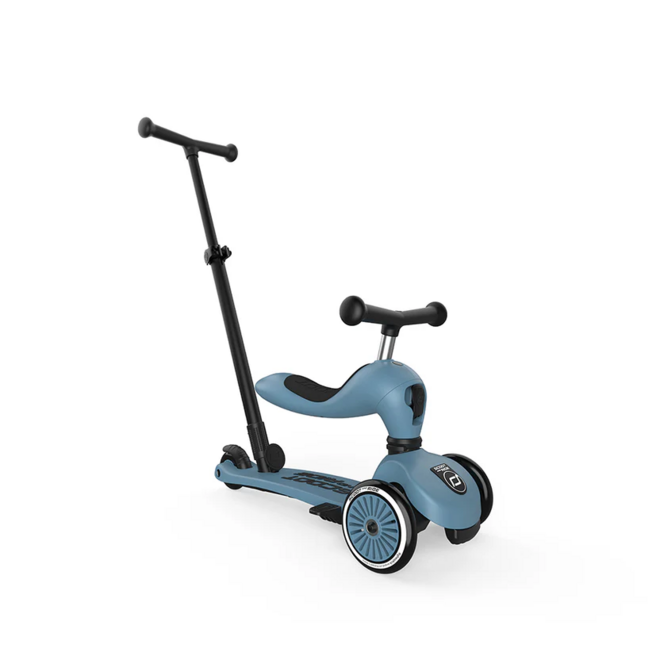 Scoot & Ride Highwaykick 1 Push And Go Steel