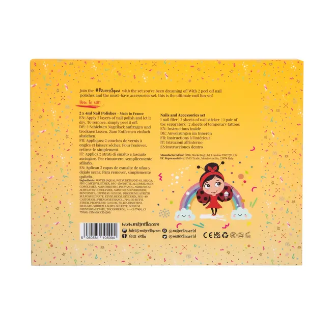 Miss Nella Nail and Accessories MiniCure Set