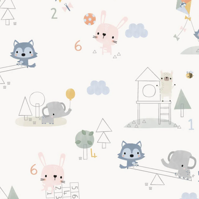 Short Sleeve Long Pants Pajama Set Mini Mathletes