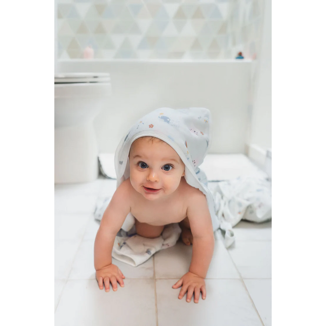 Hooded Towel Set Mini Mathletes