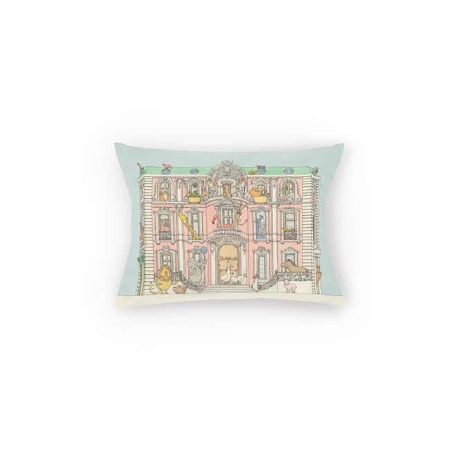 Satin Cushion - Monceau Mansion