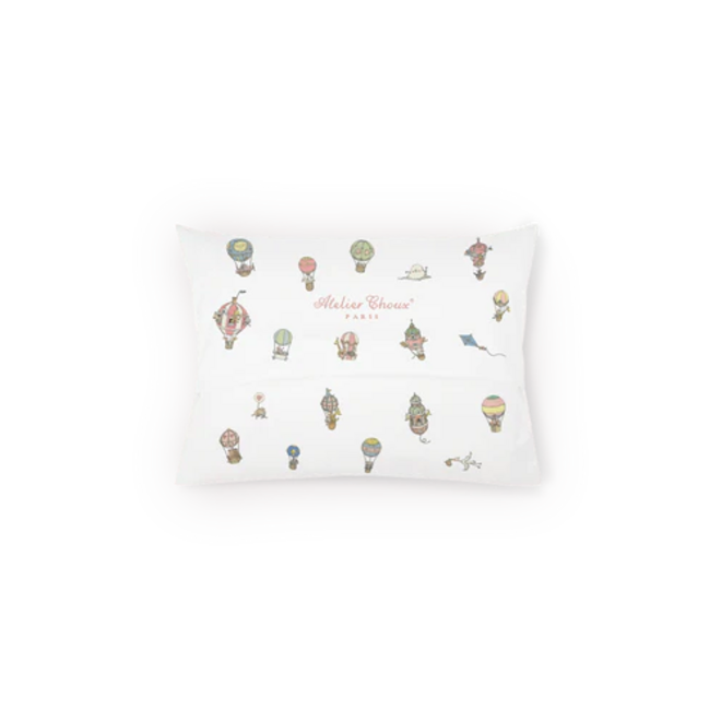 Satin Cushion - Hot Air Balloons