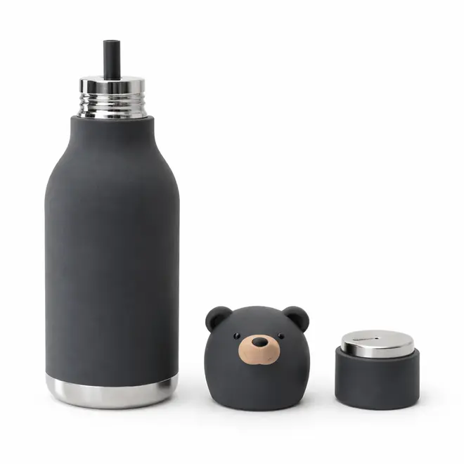 ASOBU 16 oz Bestie Bottles Black Bear