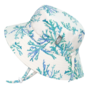 Jan&Jul Aqua-Dry Bucket Hat Blue Coral