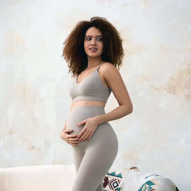 Seamless Nursing Bra Slate