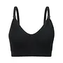 Seamless Nursing Bra Black
