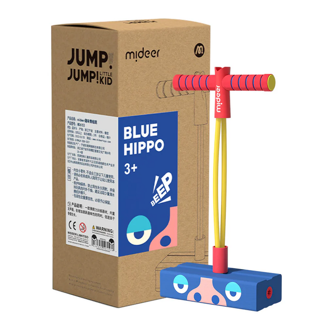 MideerJump Kid Blue Hippo