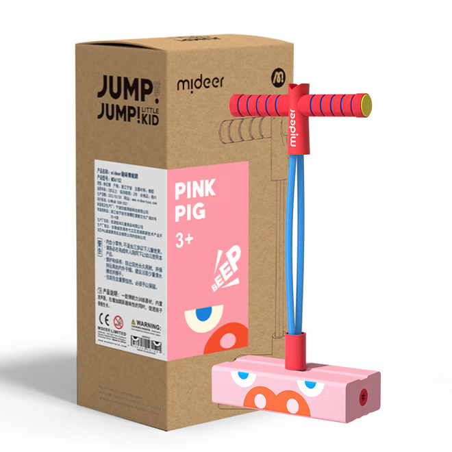Mideer Jump Kid Pink Pig