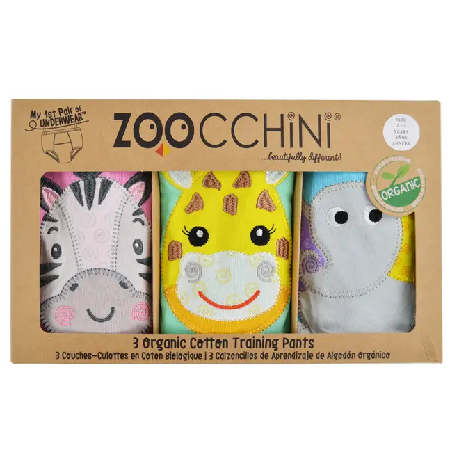 ZOOCCHINI - Organic Potty Training Pants Zoo Friends