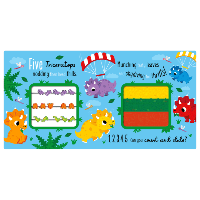 Count and Slide DINOSAURS BB