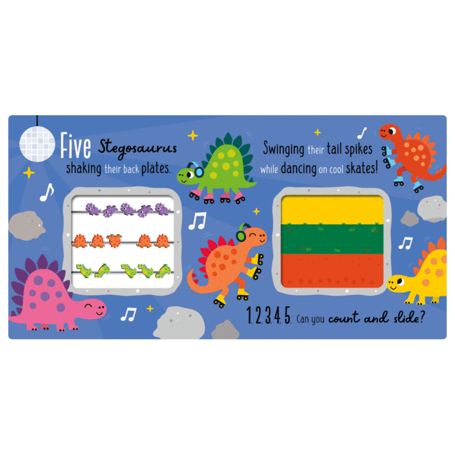 Count and Slide DINOSAURS BB