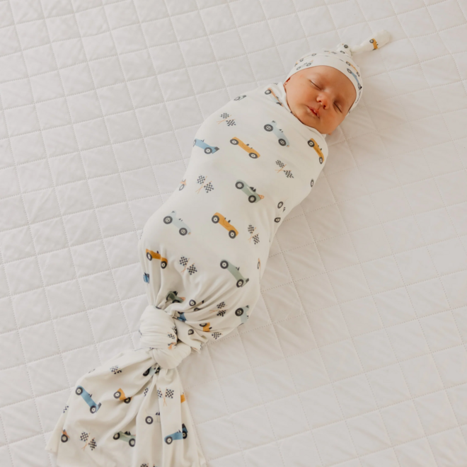 Copper Pearl - Speedster Swaddle Blanket
