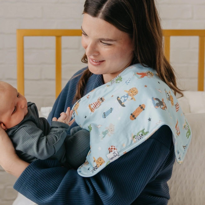 Copper Pearl - Speedster Burp Cloth