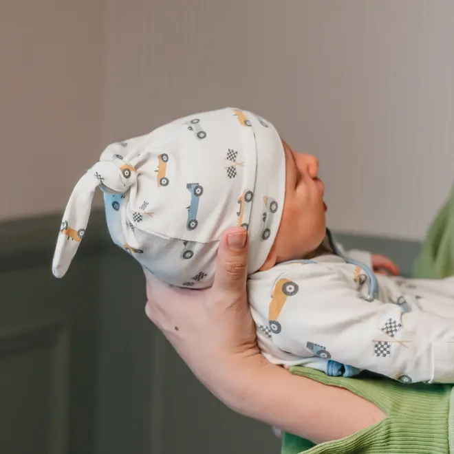 Copper Pearl - Speedster Top Knot Hat