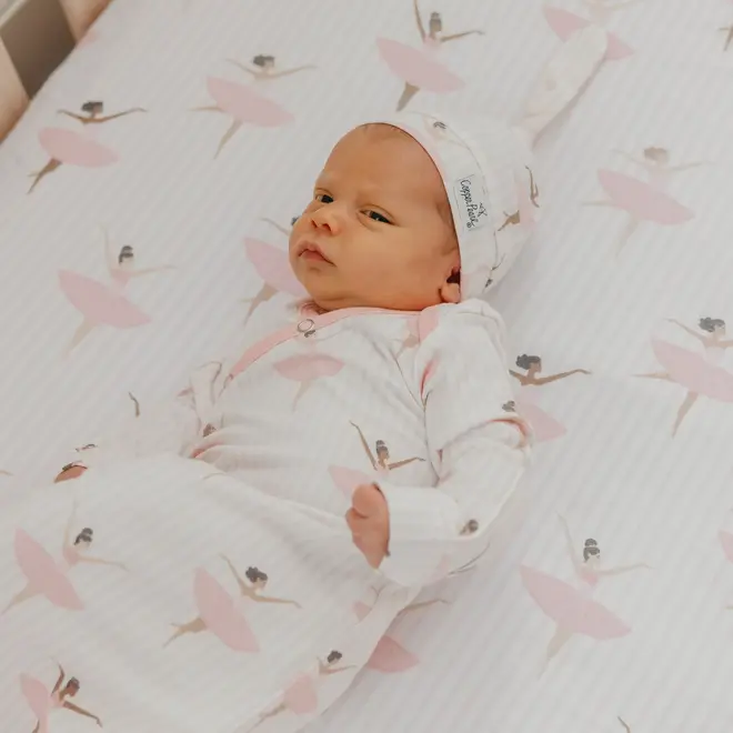 Copper Pearl - Katerina Top Knot Hat