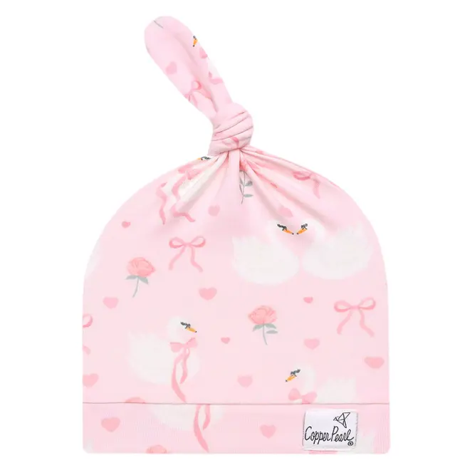 Copper Pearl - Adelia Top Knot Hat