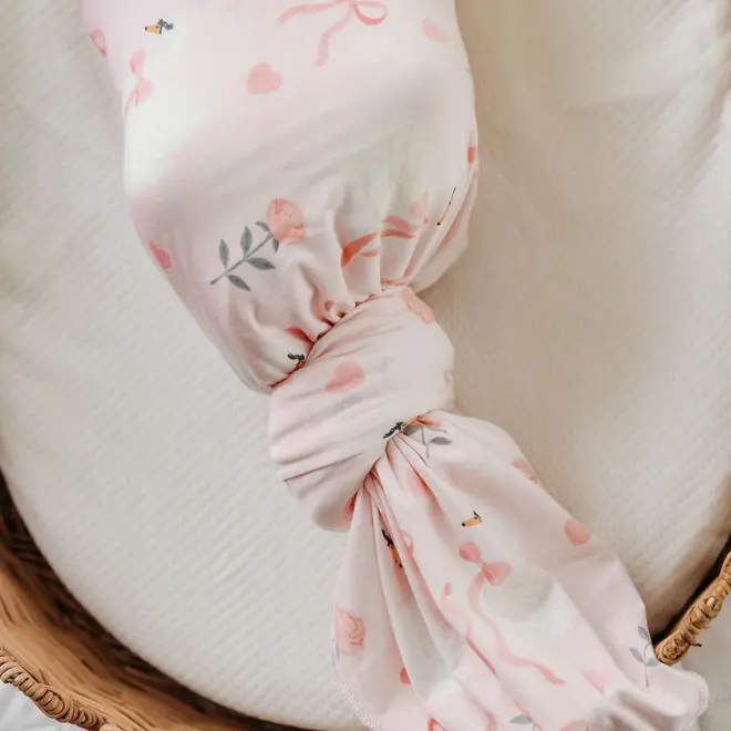 Copper Pearl - Adelia Swaddle Blanket