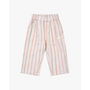 Girl's Wide Leg Pants Caramel Stripes