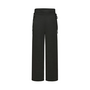Maternity Gathering Waistband Wide Leg Pants Black