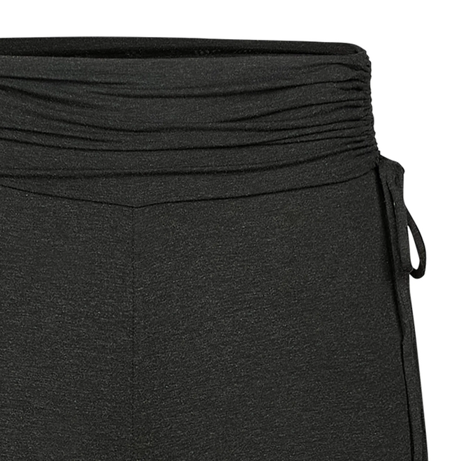 Maternity Gathering Waistband Wide Leg Pants Black