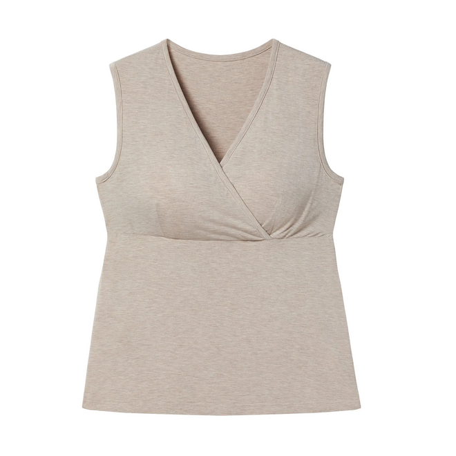 Women's Nursing Tank Top Gray Dusk