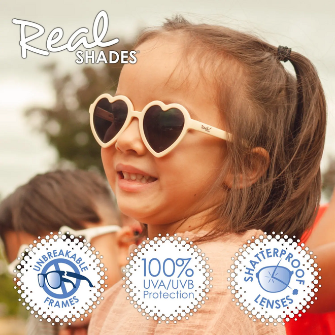 Real Shades - Heart - Almond Tan