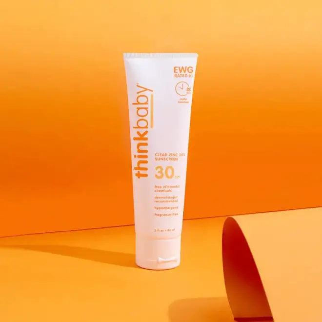 THINK Baby Clear Zinc Sunscreen Sensitive Skin Lotion SPF 50