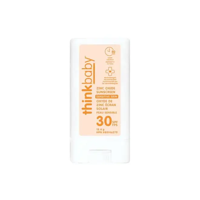 THINK Baby Mineral Based Sunscreen Sensitive Skin Stick SPF 30+